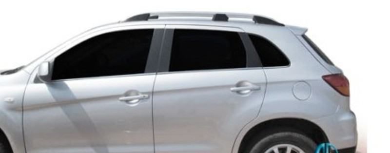 uzdužni krovni nosači za mitsubishi asx - super izgled-sreb. ili crni - slika 2