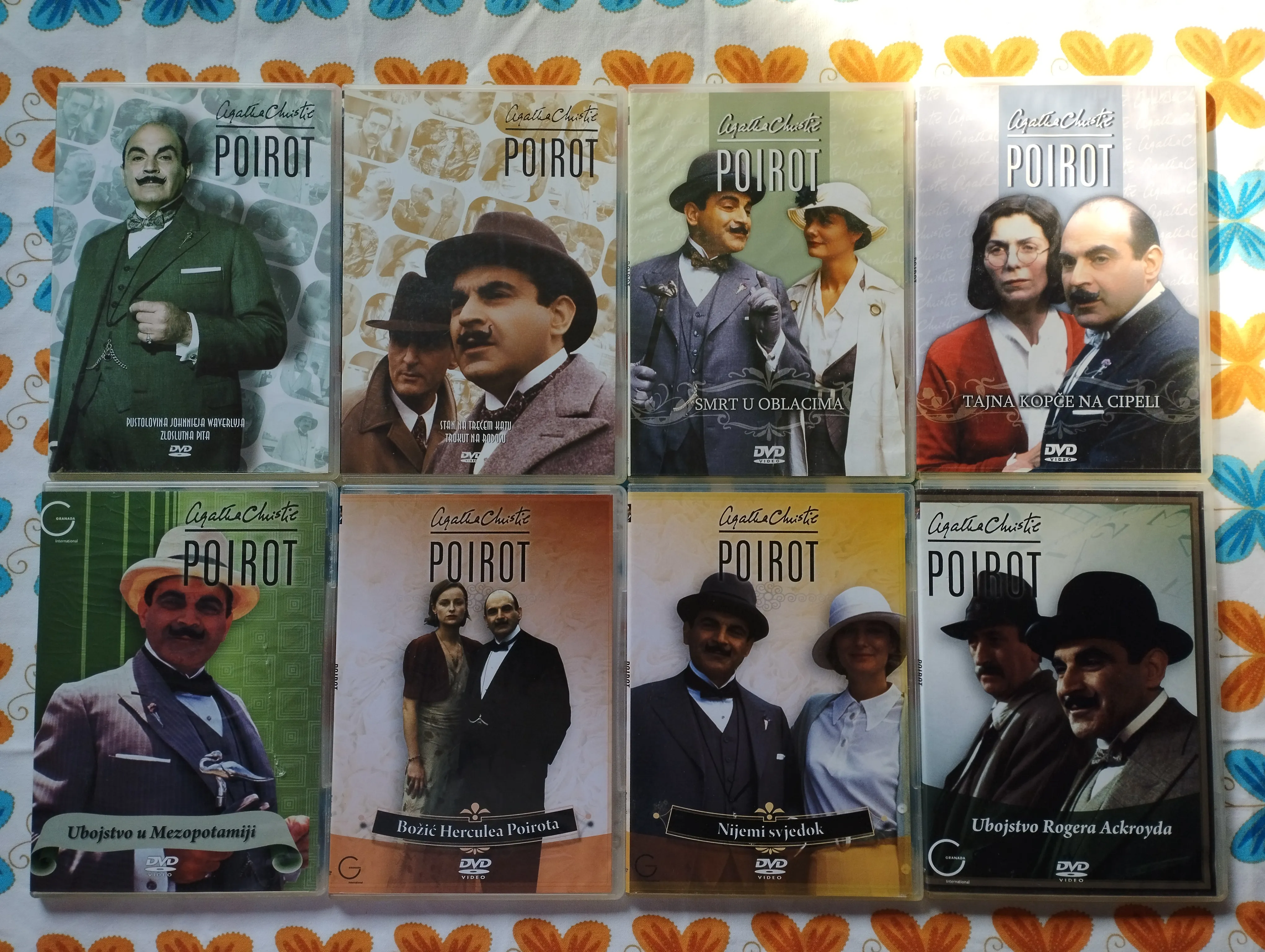 agatha christie - poirot - lot 36 dvda - slika 4
