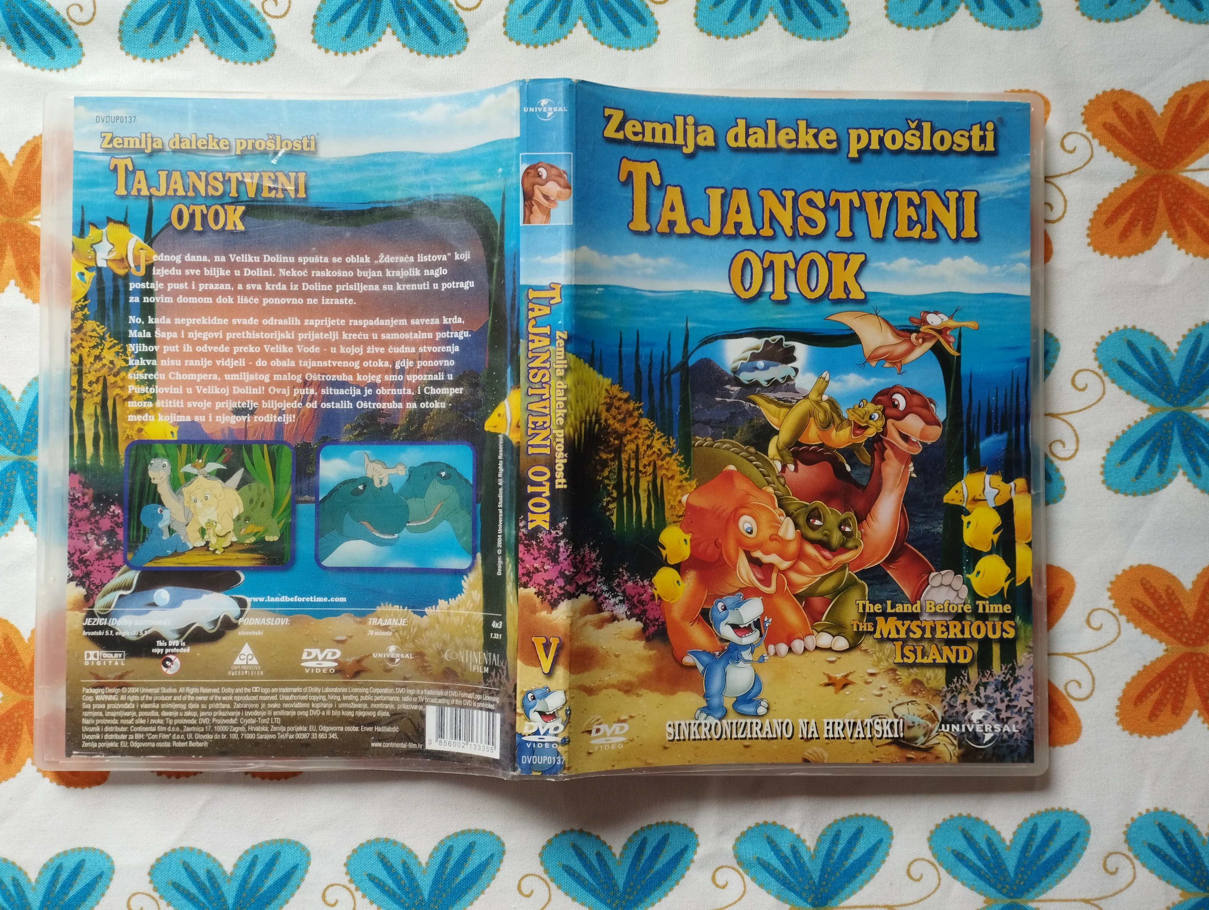 Zemlja daleke prošlosti 5 - Tajanstveni otok DVD - Samobor