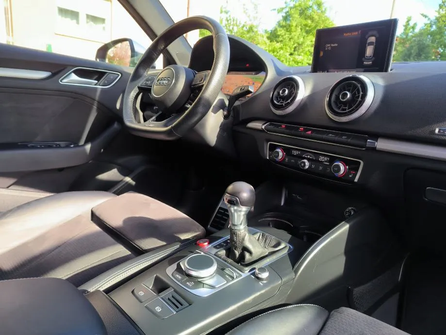 audi s3 2,0 tfsi s-tronic, quattro, virtual, jamstvo, reg. 1 godinu - slika 13