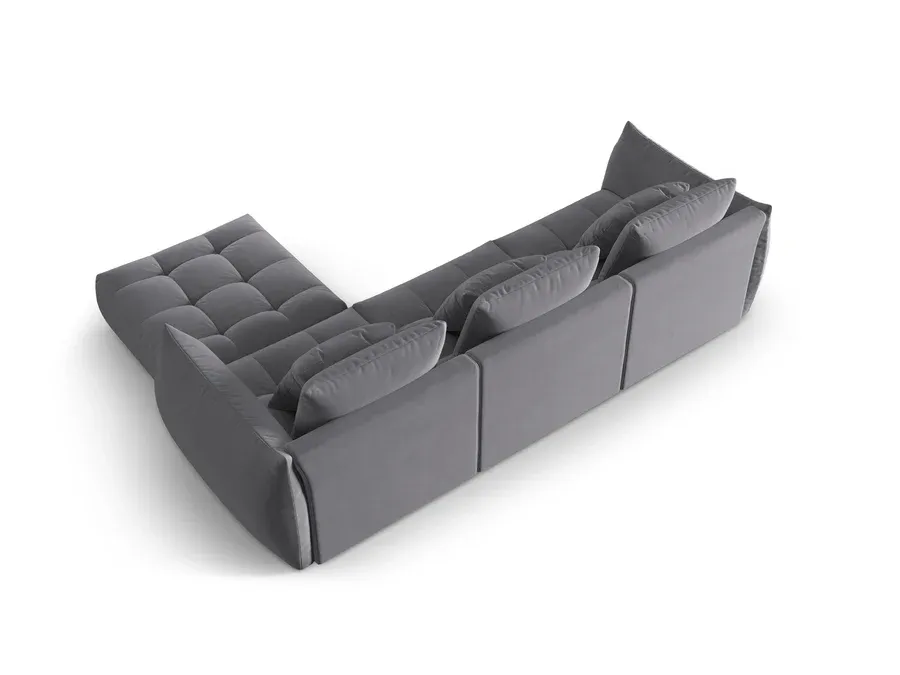 bloom kutna garnitura, 332x216 cm, materijal: baršun - slika 3
