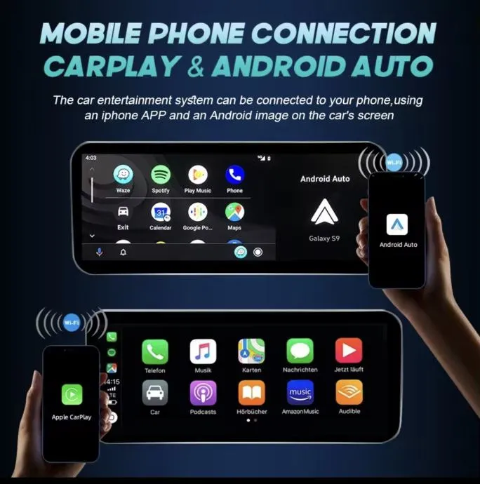 audi a4 a5 original android 12,3" multimedija carplay navigacija kamer - slika 10