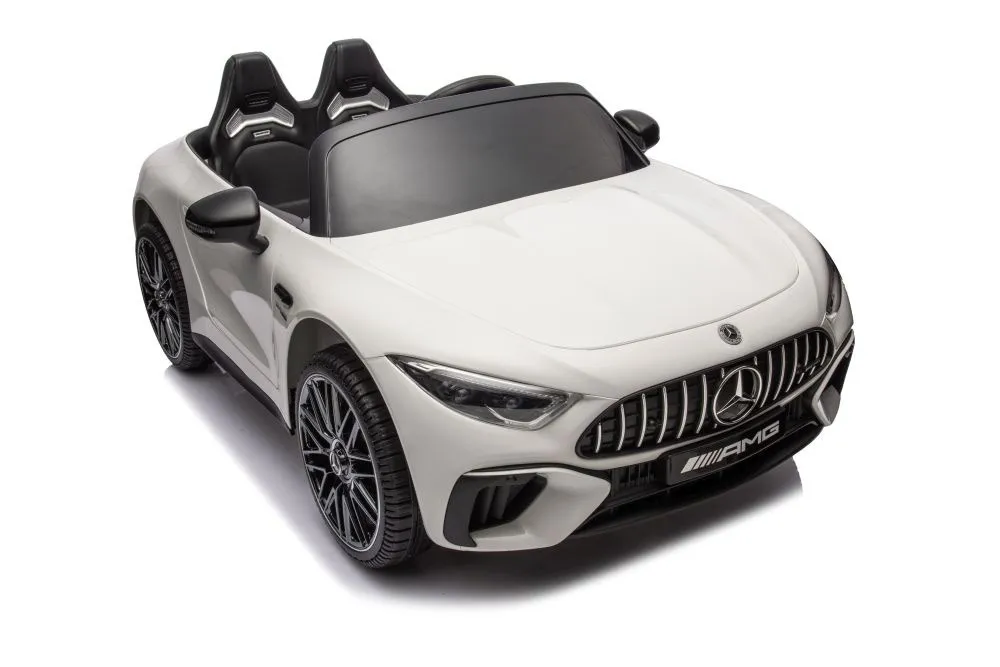 licencirani auto na akumulator mercedes amg sl63 - bijeli - slika 7