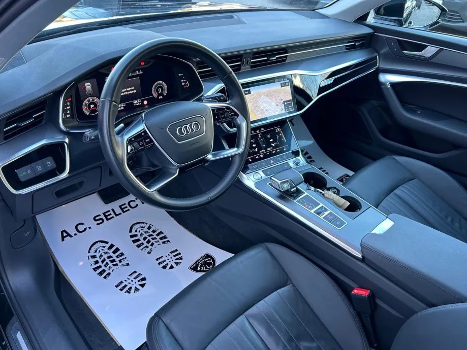 audi a6 tdi - 130.000km - 2020 - navi - virtual -nove gume- reg 1 god - slika 9