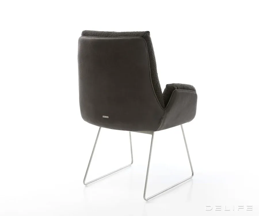 blagovaonska stolica clea, materijal: mikrofibra/boucle - slika 6