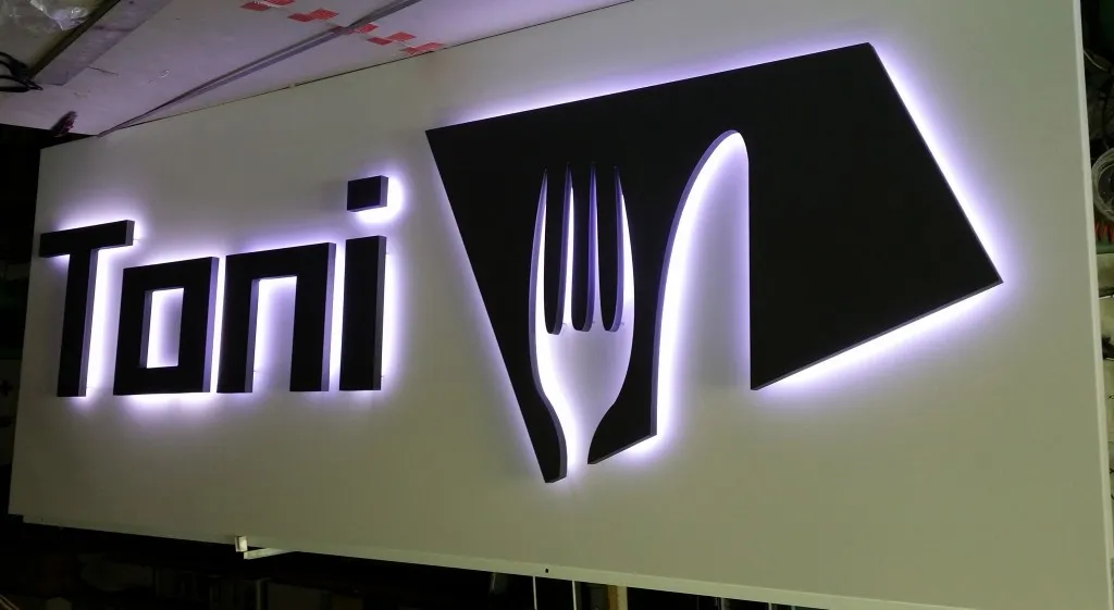 Izrada reklama - Svjetleće LED Fluo i Neon reklame - Krk