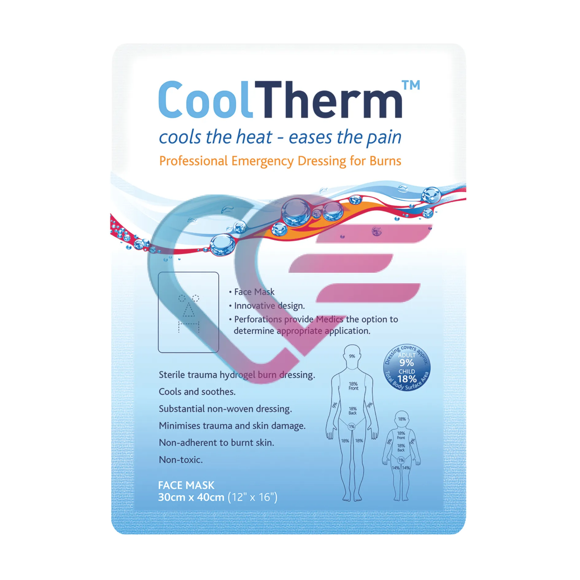 Kompresa Za Opekline Cooltherm – Za Lice - Čakovec