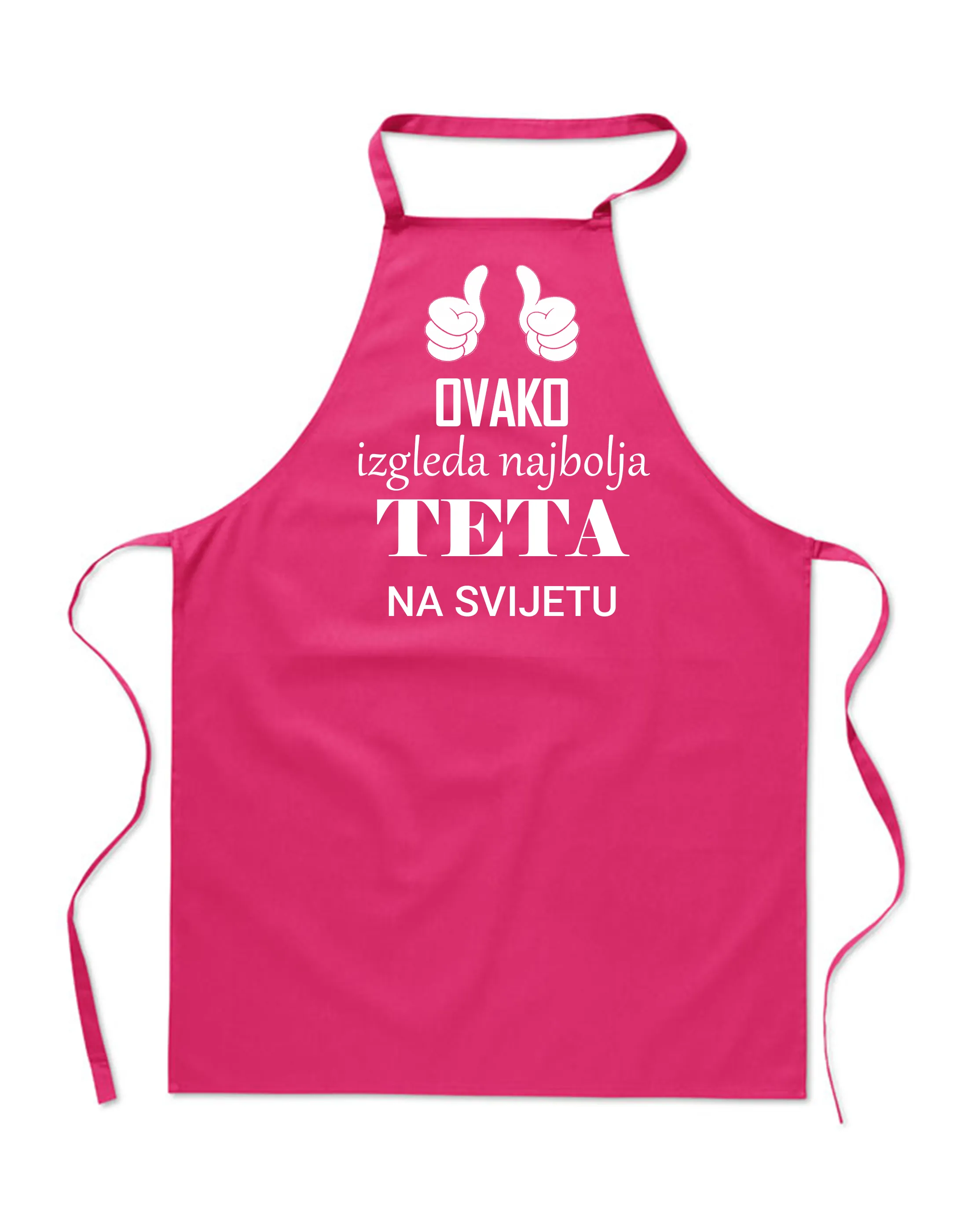 Pregača za najbolju tetu - Otočac