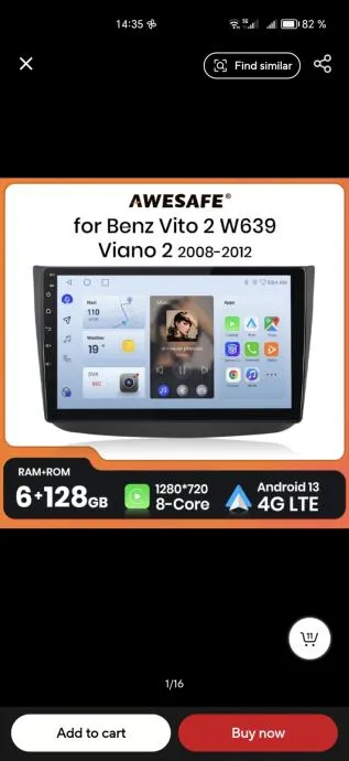 mercedes vito viano w639 original multimedija android navigacija gps - slika 6