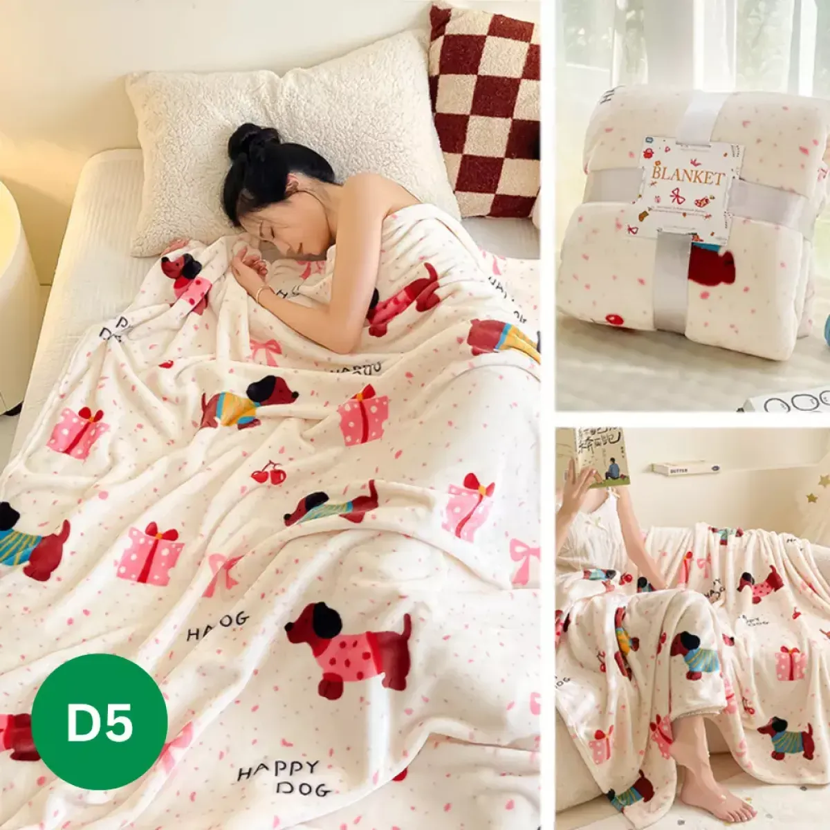 mekana božićna deka - više modela - slika 6