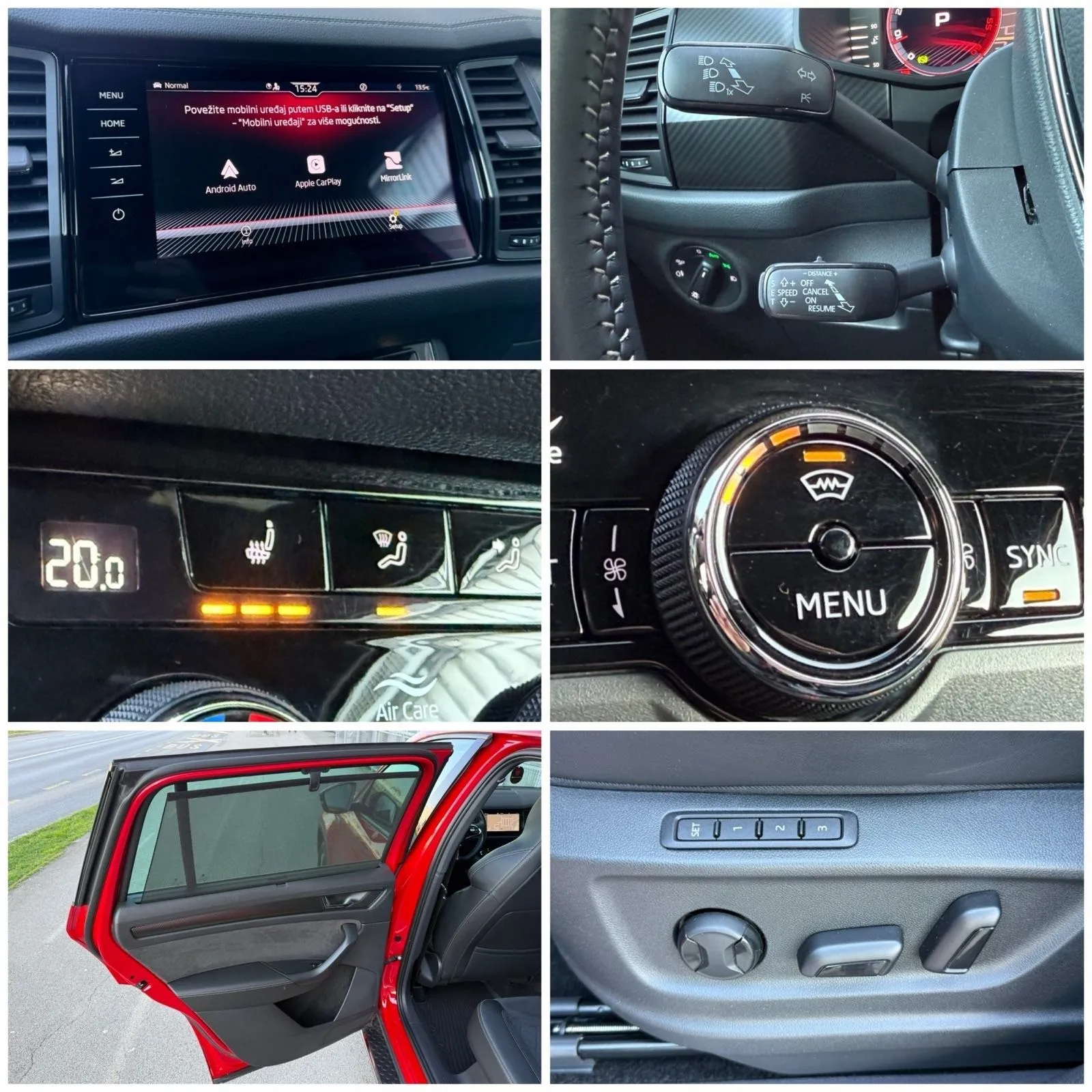 škoda kodiaq 2,0 tdi dsg sportline 7 sjed°virtual°navi°kamera°leasing - slika 25