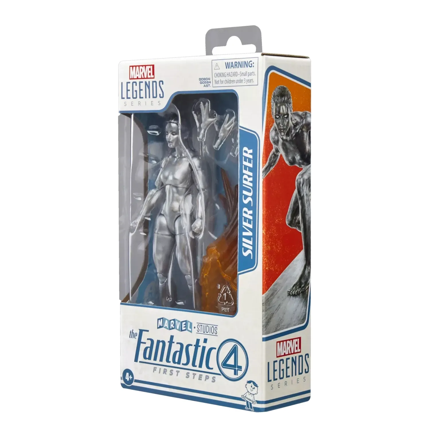 marvel legends series: the fantastic 4 – silver surfer figura, 15cm - slika 8