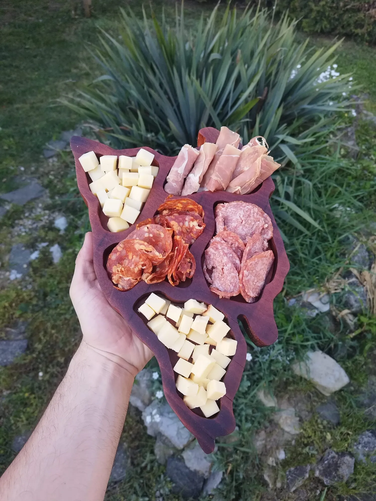 daska/pladanj za posluživanje hrane - istra - slika 4