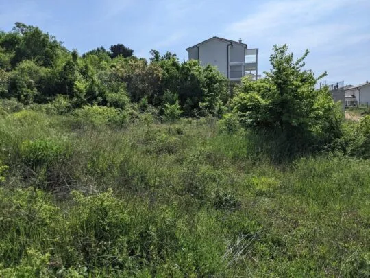 labin, zemljište s građevinskom dozvolom, pogled na more 527 m2 - slika 8