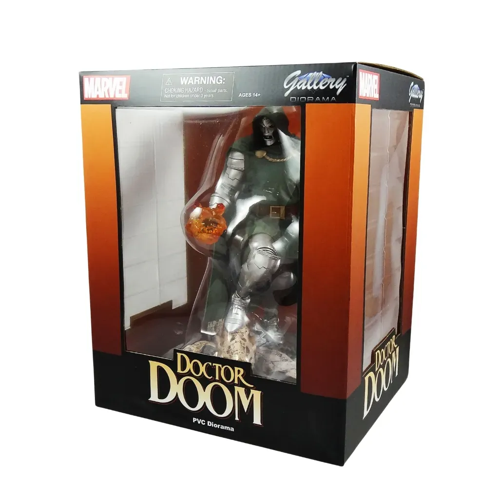 diamond select marvel gallery: doctor doom figura, 25cm - slika 4