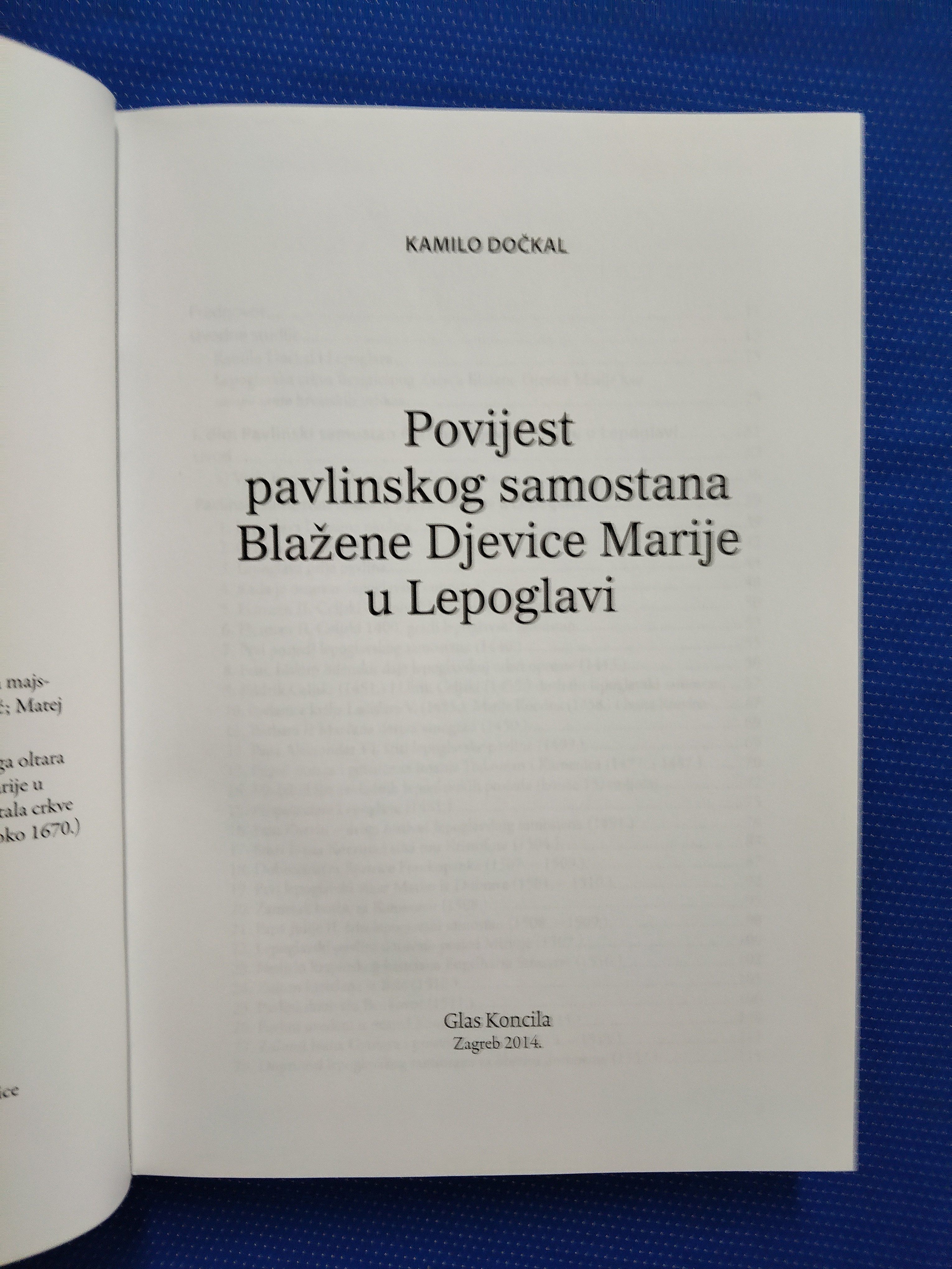 kamilo dočkal – povijest pavlinskog samostana blažene djevice [z31] - slika 2