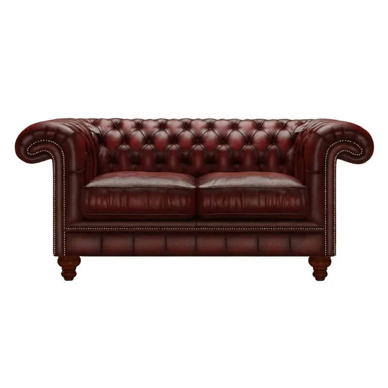 chesterfield royal allingham dvosjed | 2-sjedište | antique red - slika 1