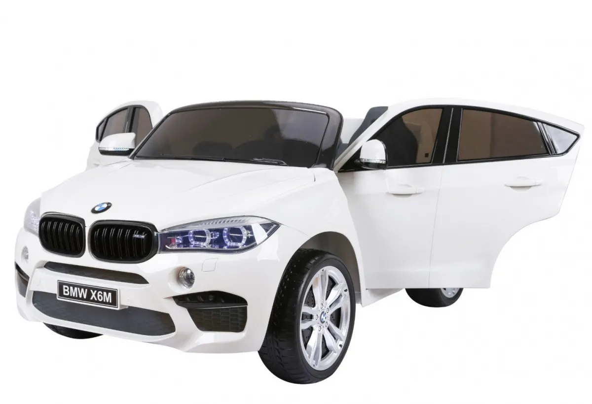 Licencirani auto na akumulator BMW X6M XXL - DVOSJED - bijeli - Mursko Središće