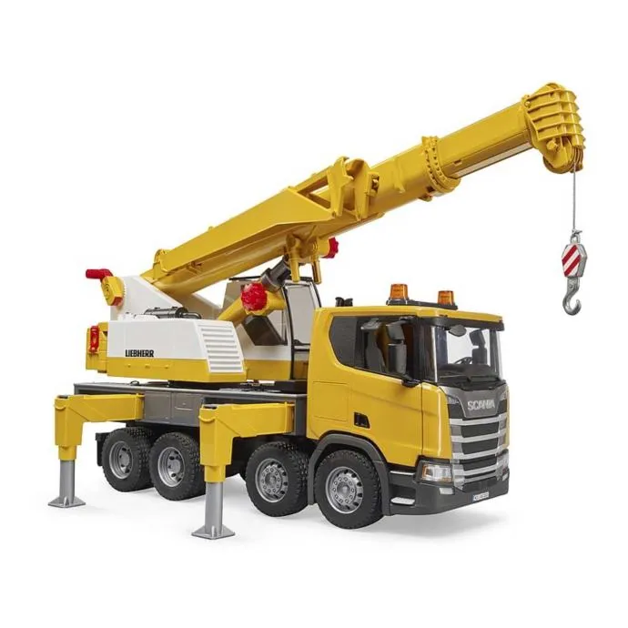 bruder kamion dizalica scania super 560r liebherr - slika 3