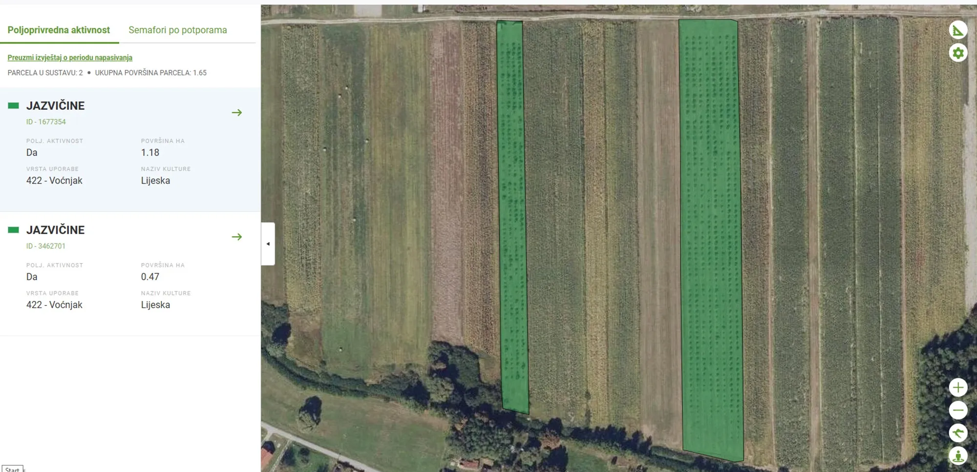 nasad lješnjaka, obedišće, 16100 m2 moguća zamjena - slika 8