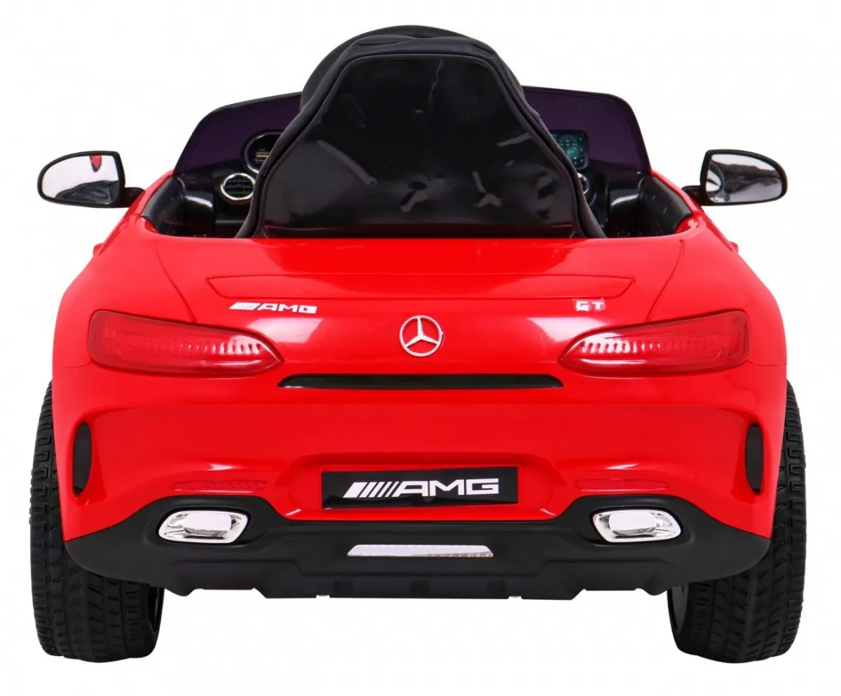 licencirani auto na akumultor mercedes mercedes benz gt - crveni - slika 3