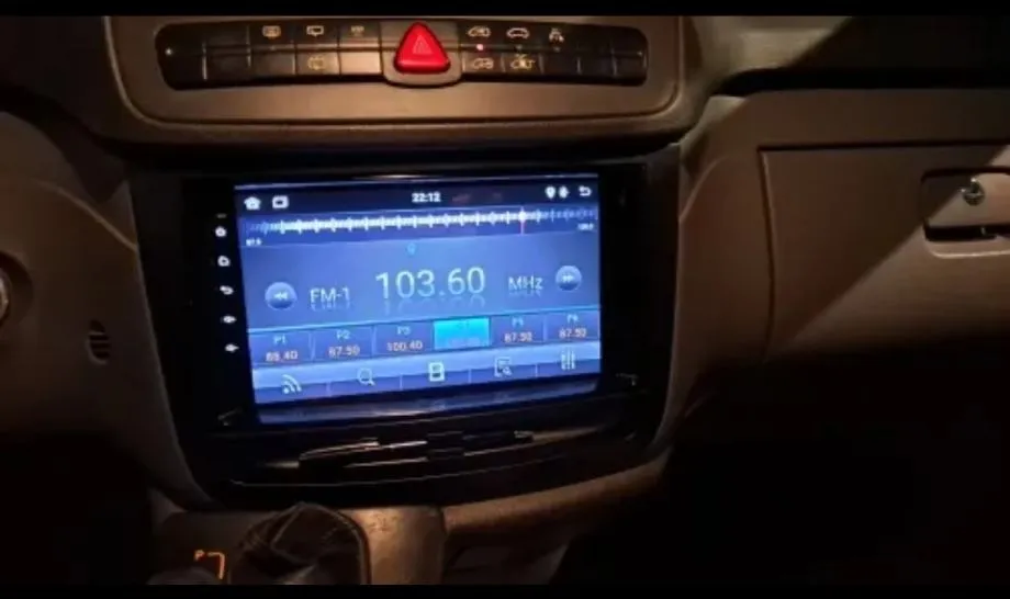 original android mercedes vito viano w169 multimedija parking kamera - slika 18