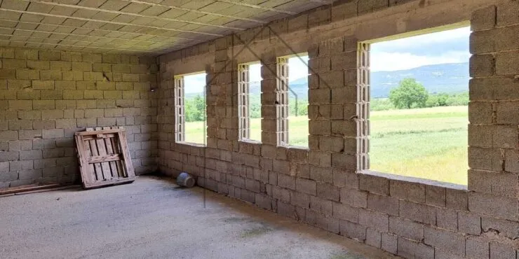 istra, boljun, kuća u izgradnji s otvorenim pogledom - slika 4