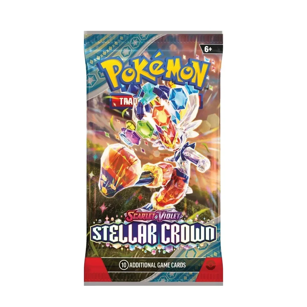 pokémon tcg: stellar crown booster pack - slika 2
