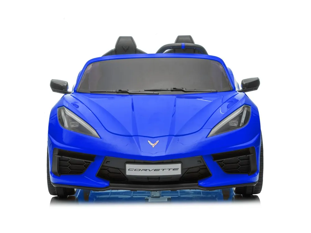 licencirani auto na akumulator corvette stingray tr2203 - plavi - slika 3