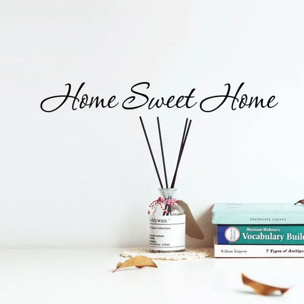 Zidna naljepnica Home Sweet Home - Zagreb, Novi Zagreb - istok
