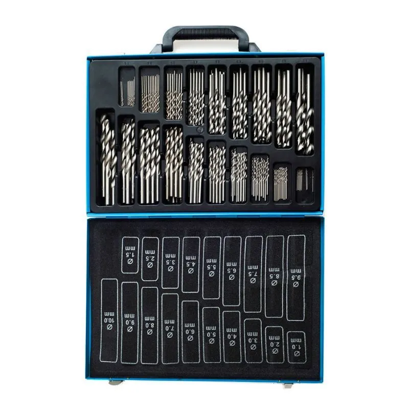 set svrdla za metal, 170 komada, titan - slika 3