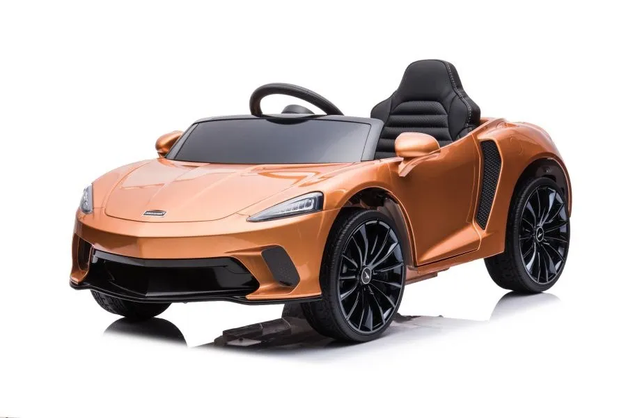 licencirani auto na akumulator mclaren gt 12v - zlatni/lakirani - slika 3