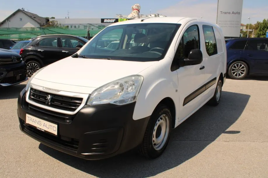 Peugeot Partner 1.6 HDI 100 Produženi *KLIMA* - 5 sjedala, 2017 god. - Zagreb