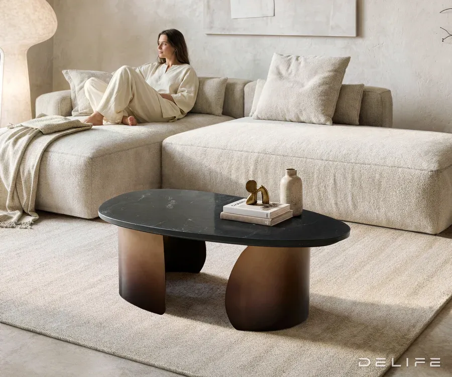 klub stolić marvello 101x50cm, materijal: mramor - slika 2