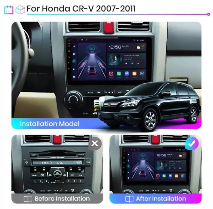 honda cr-v 2007-2011 original android multimedija wifi gps handsfree - slika 3