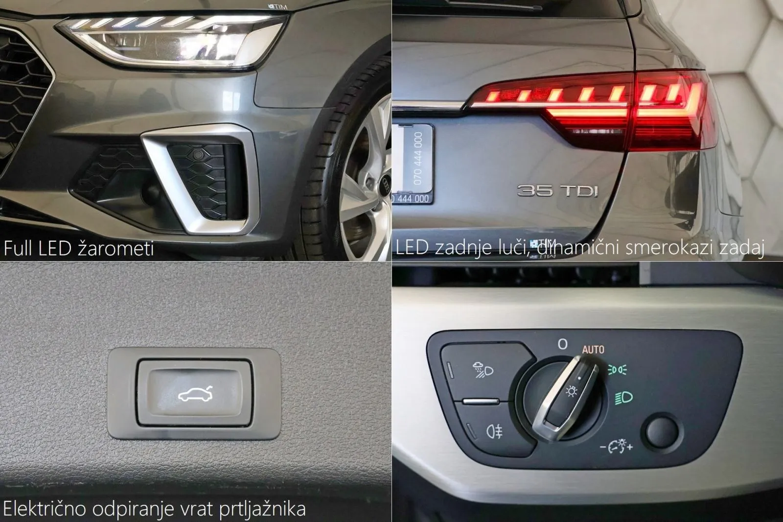 audi a4 avant 35tdi s-tronic s-line full led virtual dab kamera - slika 19