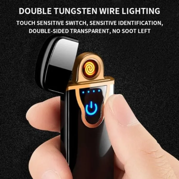 led vulcano - električni touch usb upaljač - slika 4
