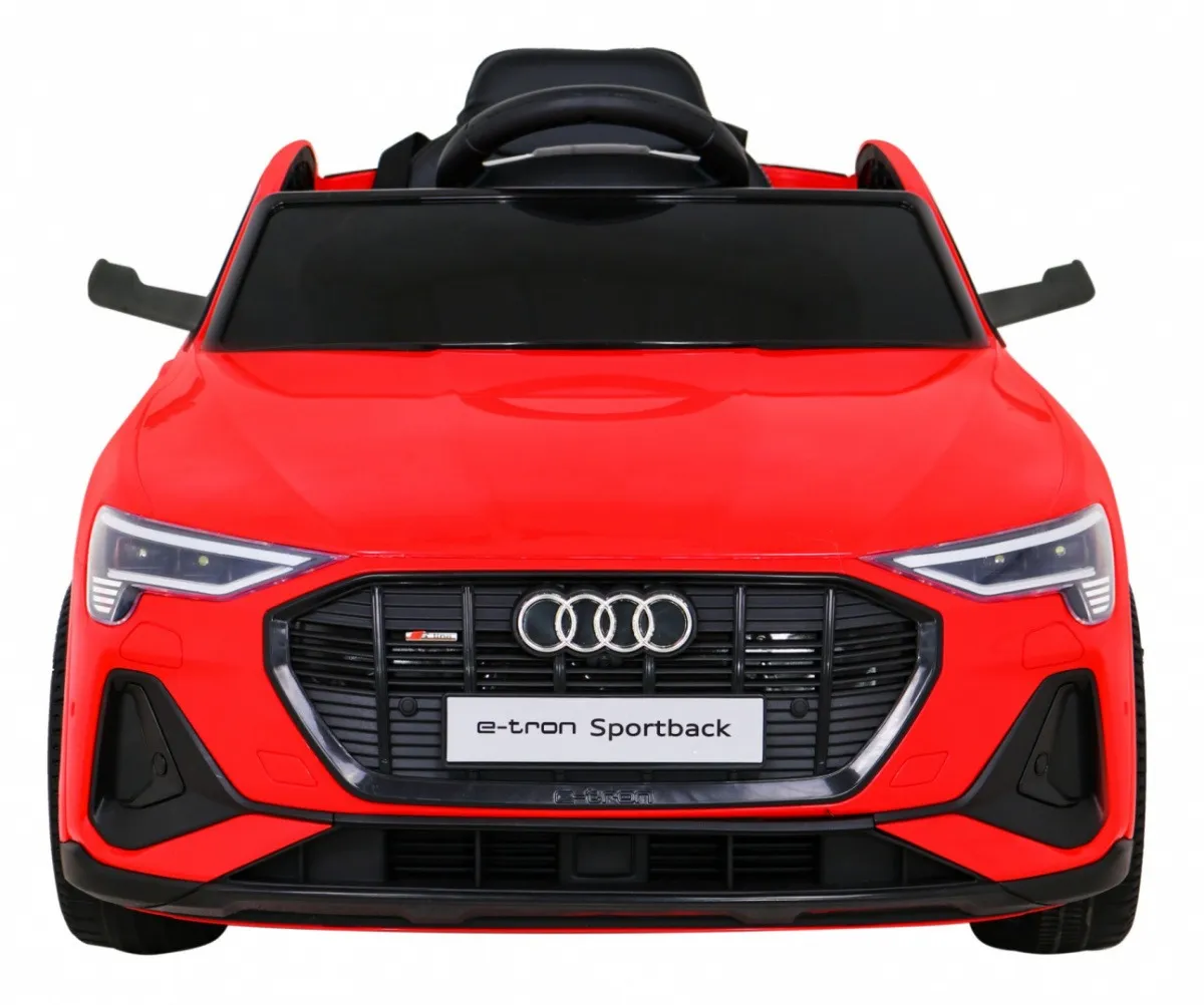 licencirani auto na akumulator audi e-tron sportback - crveni - slika 6