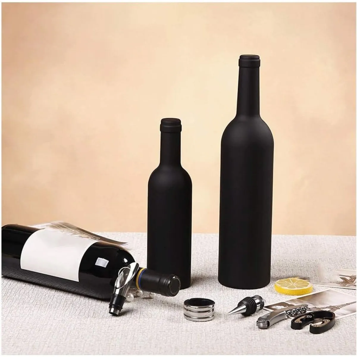 set za vino u kreativnoj poklon kutiji - slika 4