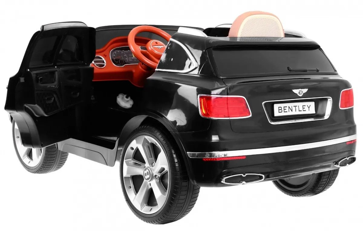 licencirani auto na akumulator bentley bentayga - crni - slika 7