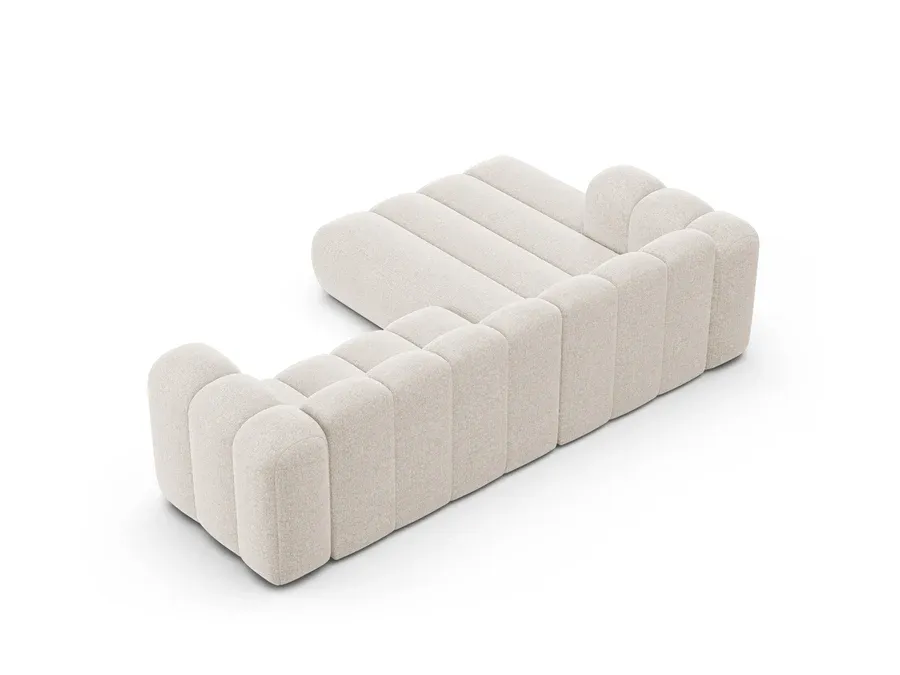 kutna garnitura lupine 260x177cm, materijal: chenille eden - slika 4