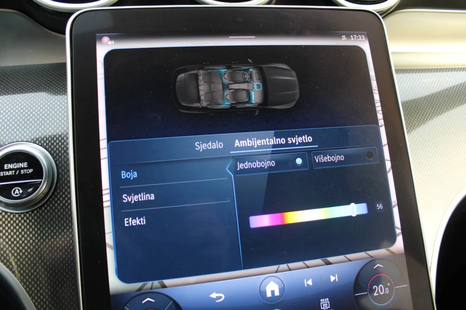 mercedes-benz glc 300d 4matic amg *digital light, navigacija, kamera* - slika 22