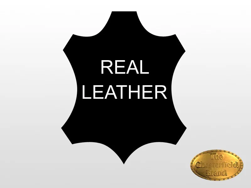 chesterfield trosjed winfield basic luxe leather | 3-sjedišta | white - slika 2