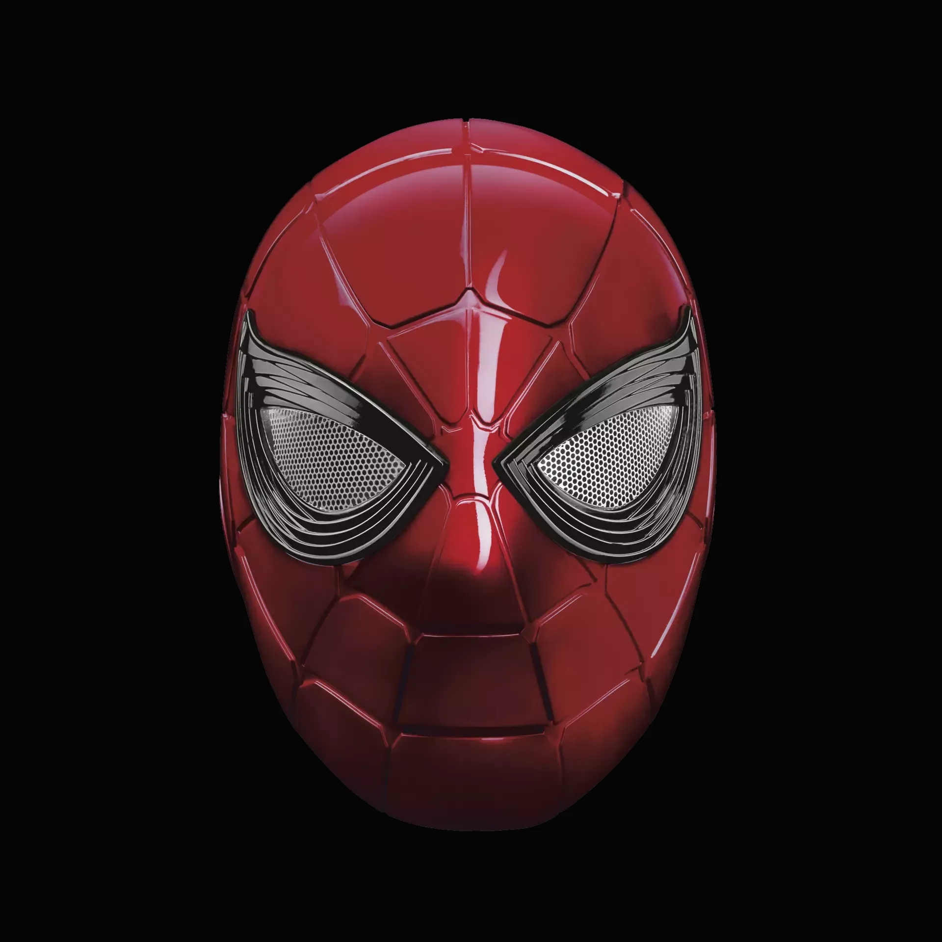 marvel legends series – iron spider electronic helmet - slika 2
