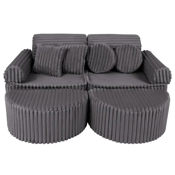 Modularna sofa - Jursko siva - Zagreb