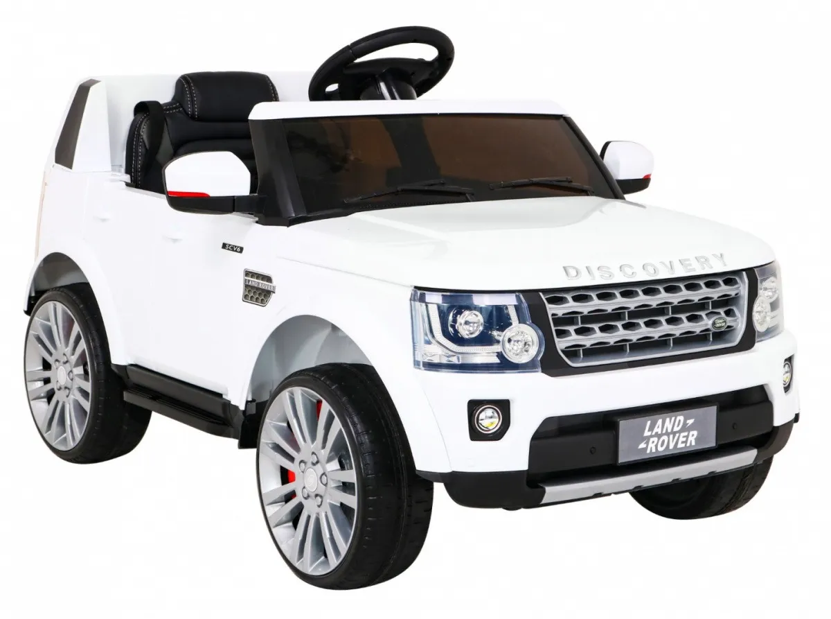 licencirani auto na akumulator land rover discovery 2 - bijeli - slika 7