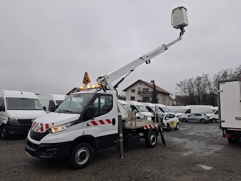 iveco daily 35s14*dizalica košara sa stopama*klima*navigacija* - slika 6