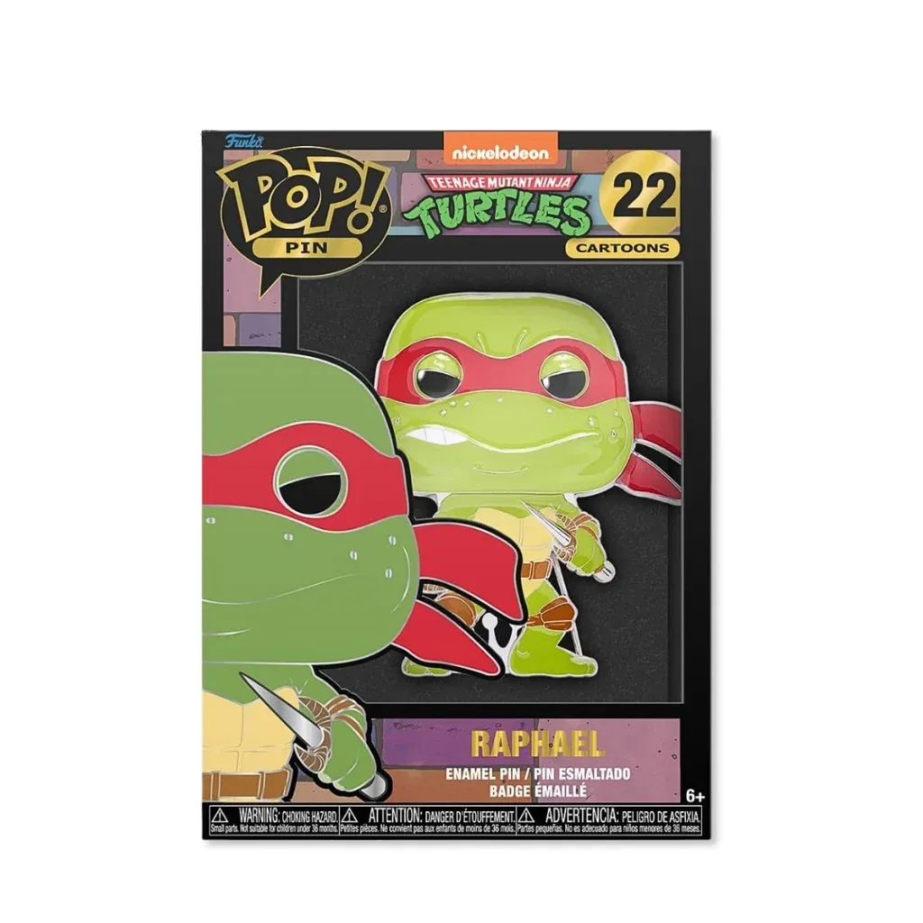 Funko Pop! Pin: Teenage Mutant Ninja Turtles – Raphael #22 - Zagreb