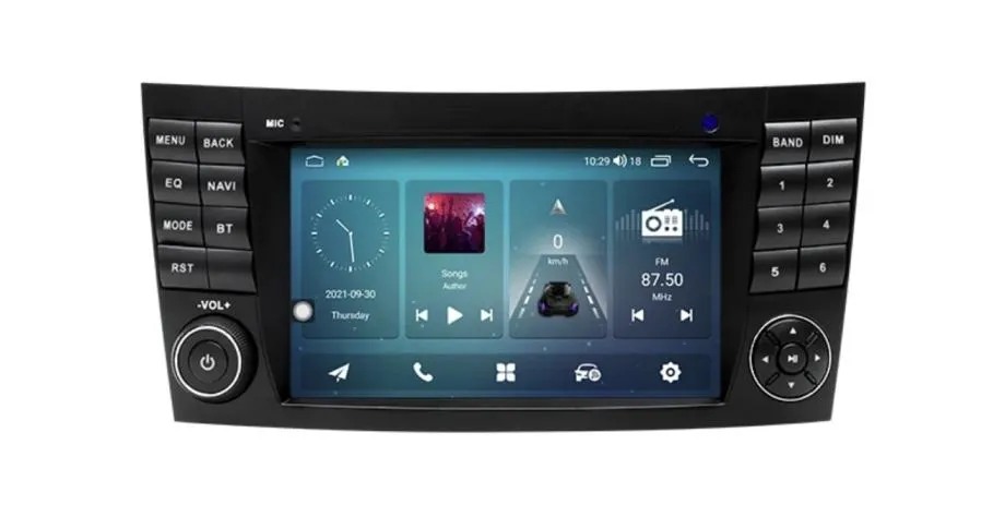 mercedes w211 w219 klasa android multimedija 2din radio gps navigacija - slika 2