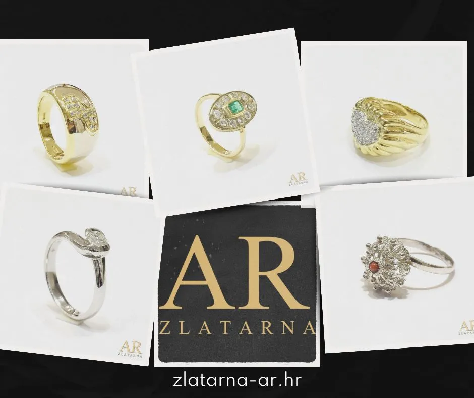 Zlatarna AR - prstenje - Zadar